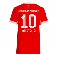 Stroje piłkarskie Bayern Munich Jamal Musiala #10 Koszulka Podstawowej dla damskie 2025-26 Krótki Rękaw
